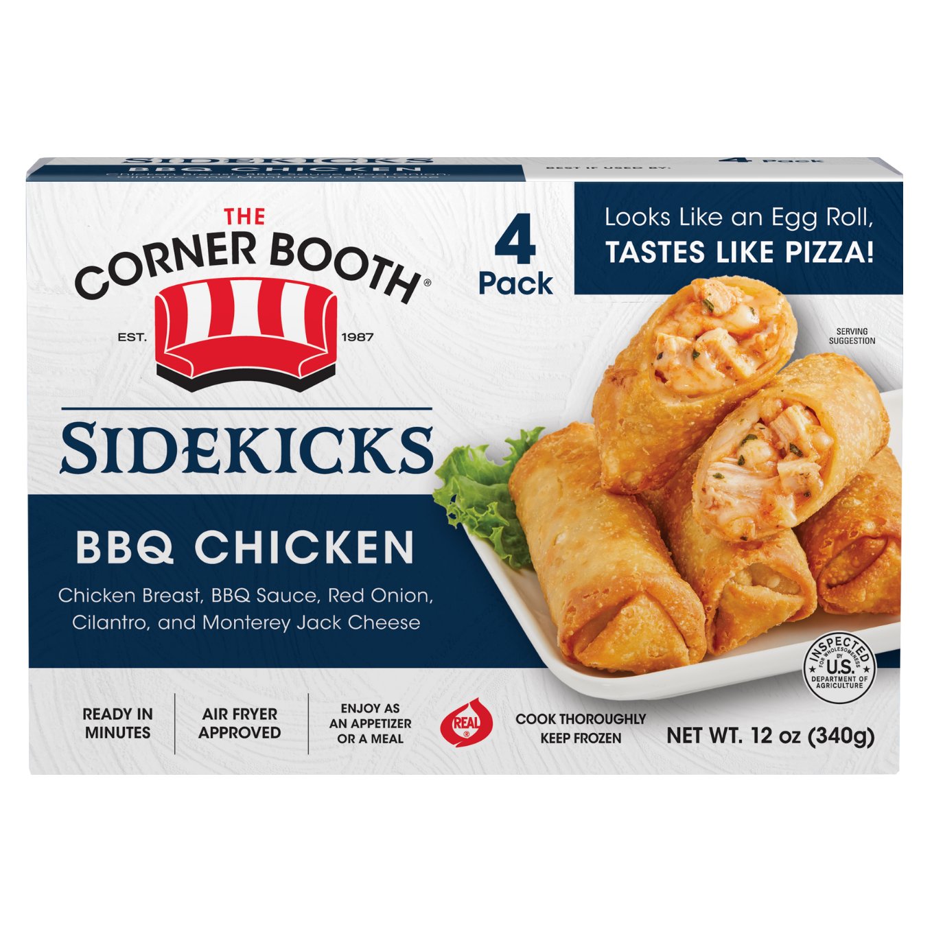 Corner Booth BBQ Chicken Sidekicks, 4 ct | Central Market - Really