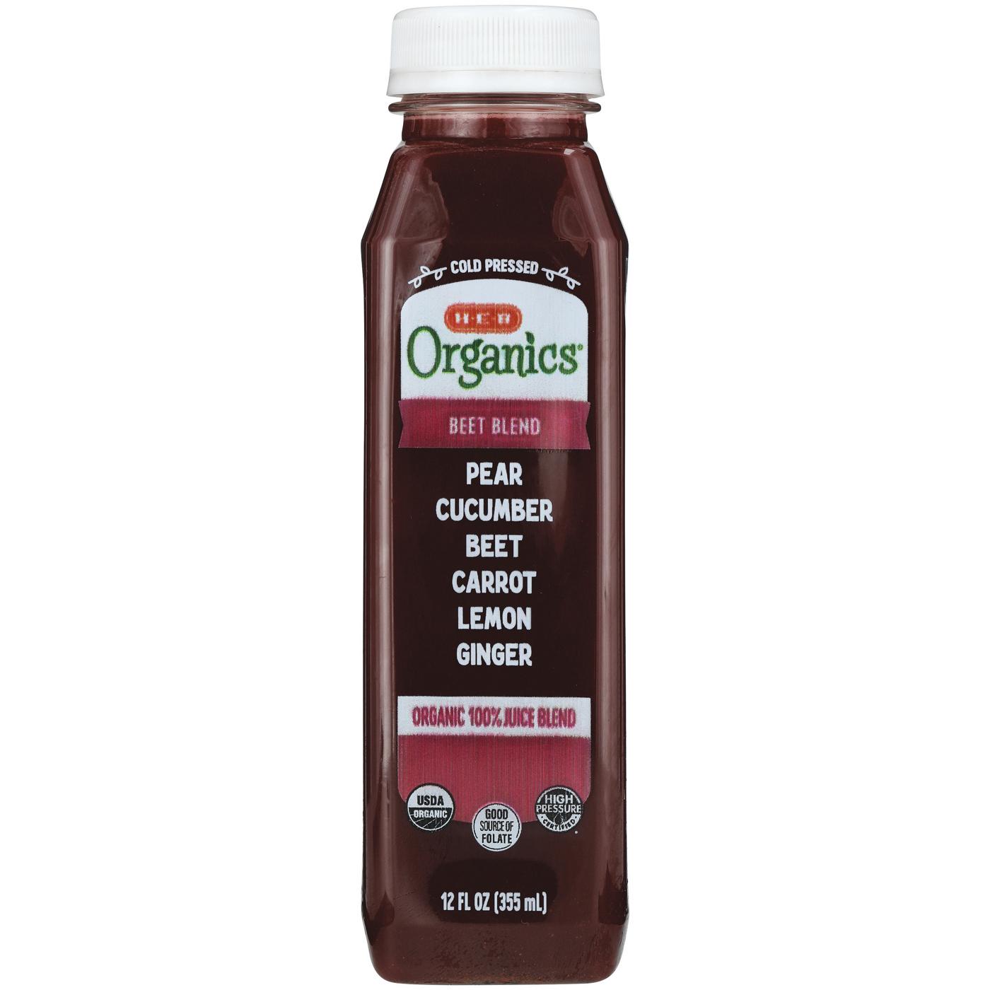 H-E-B Organics Beet Blend Juice; image 1 of 5