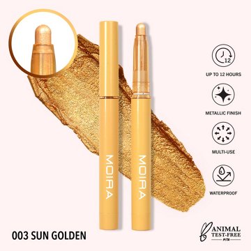Moira Stellar Glaze Stick Eyeshadow - Sun Golden