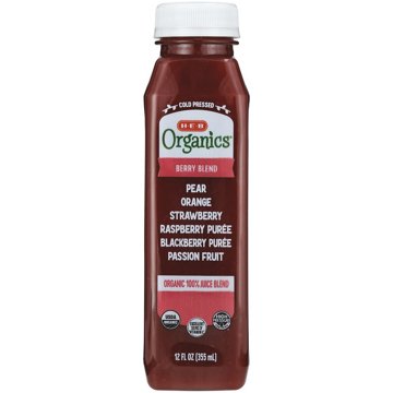 H-E-B Organics Cold-Pressed Juice - Berry Blend