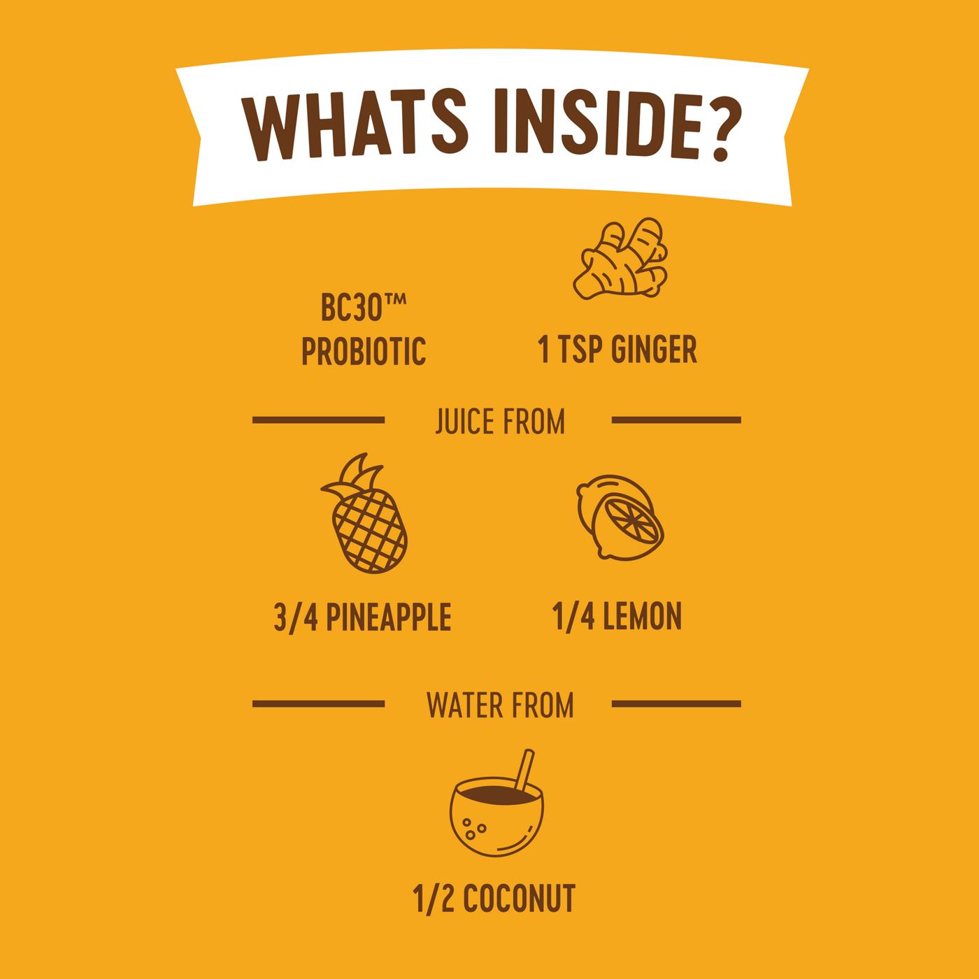 H-E-B Organics Pineapple Ginger Cold-Pressed Juice; image 2 of 5