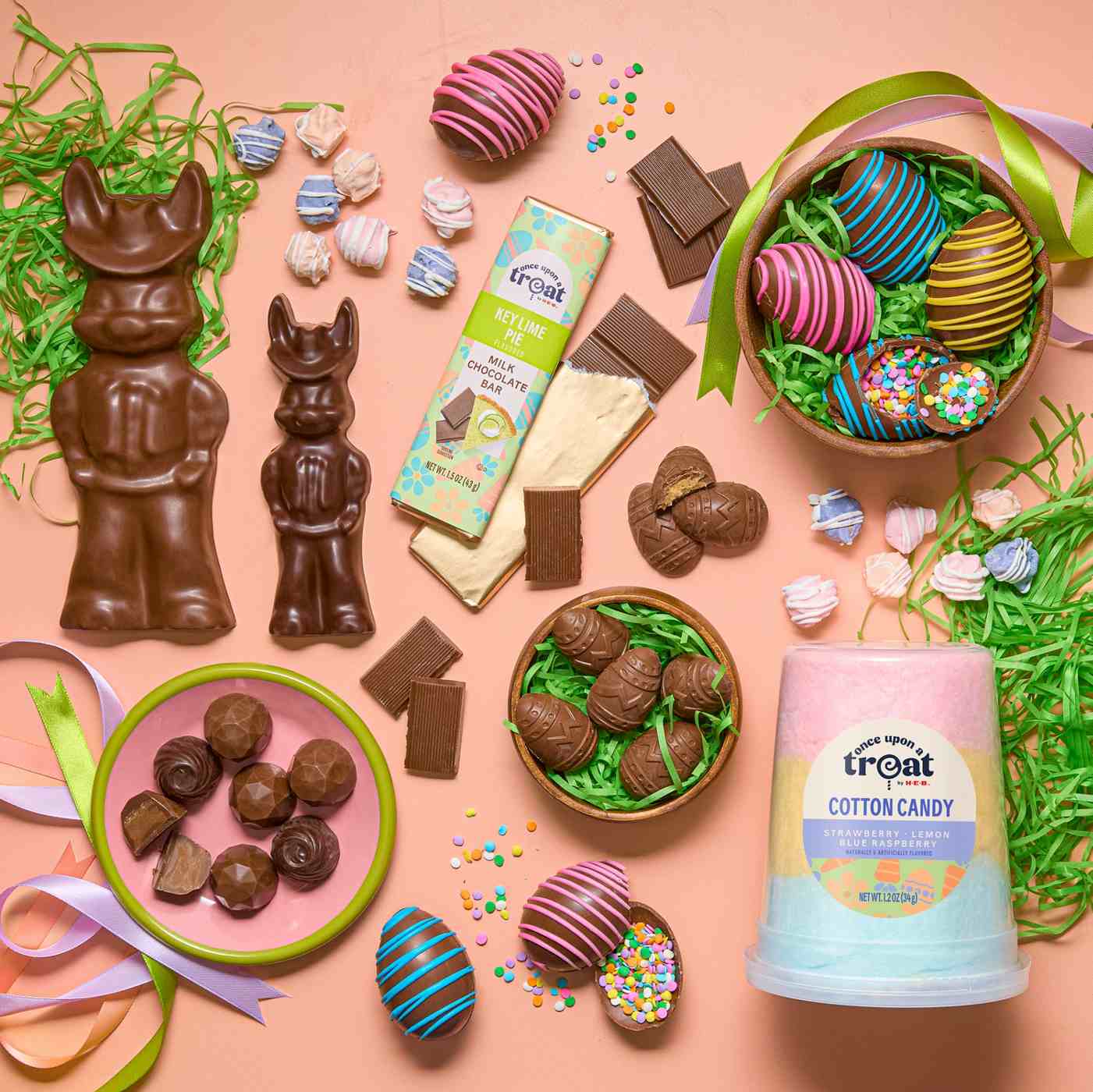 Once Upon a Treat by H-E-B Buckaroo Bunny Solid Milk Chocolate Easter Candy; image 9 of 10