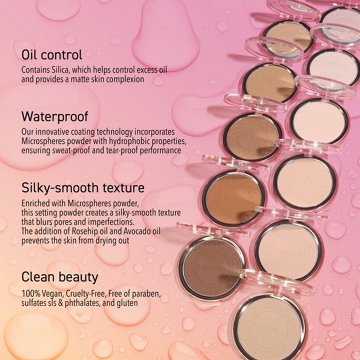 Moira Soft Focus Waterproof Setting Powder 200