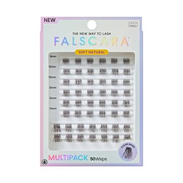 KISS Falscara Faux Mink Lash Wisps Multipack - Soft Natural, 50 ct