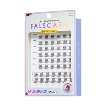 KISS Falscara Faux Mink Lash Wisps Multipack - Soft Natural, 50 ct