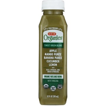 H-E-B Organics Cold-Pressed Juice - Sweet Green Blend