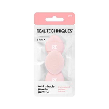 Real Techniques Real Techniques Mini Miracle Powder Puff Trio