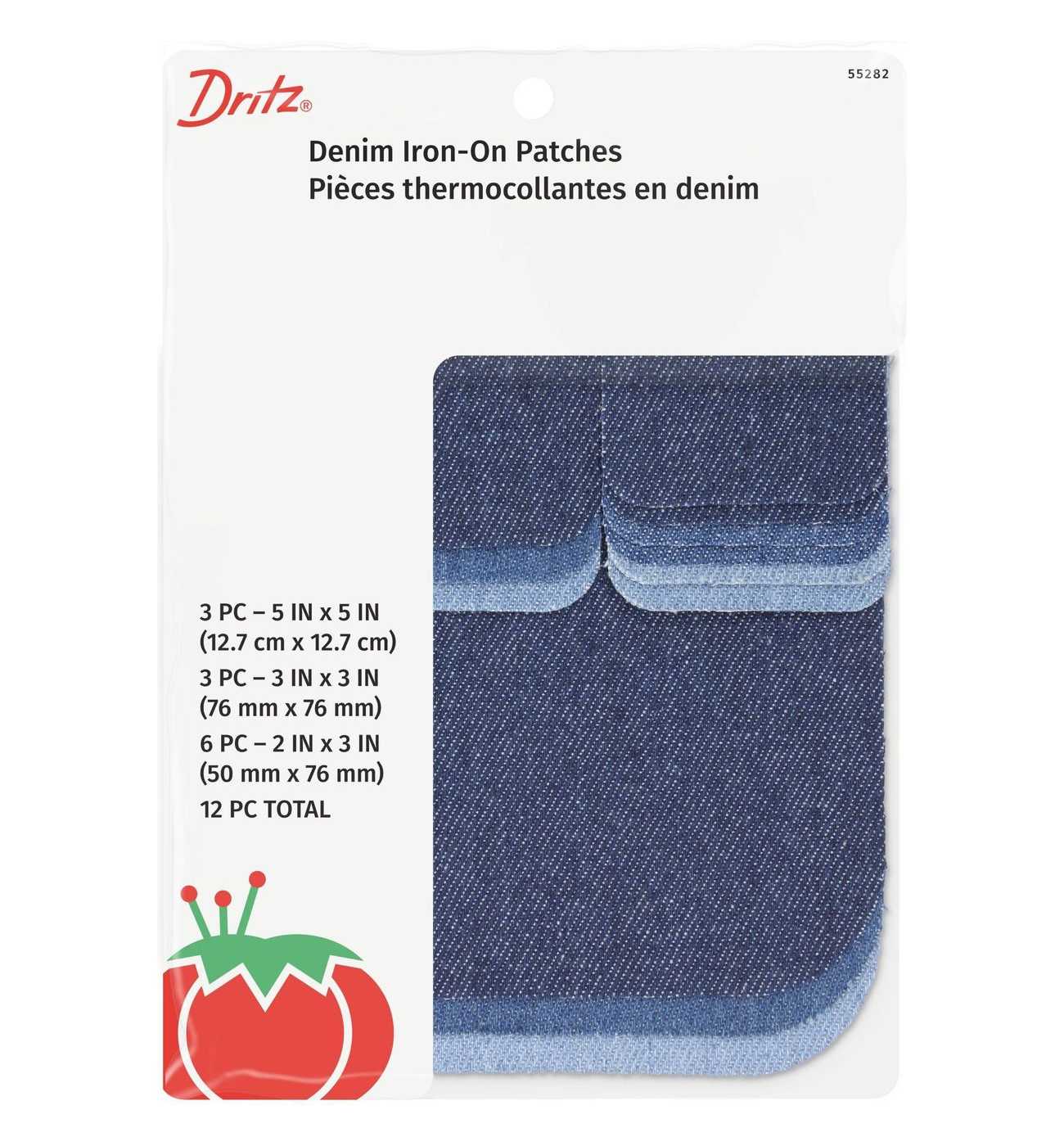 Dritz Denim Iron On Patches; image 1 of 3