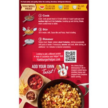Hamburger Helper Cheeseburger Macaroni - Value Size, 10.6 oz