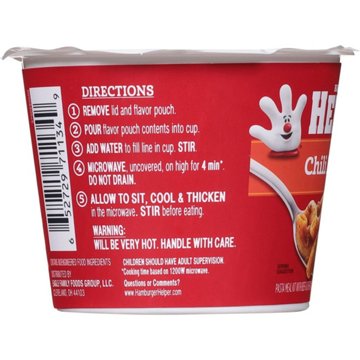 Hamburger Helper Chili Macaroni Cup