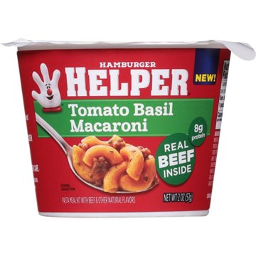 Hamburger Helper Tomato Basil Macaroni Cup