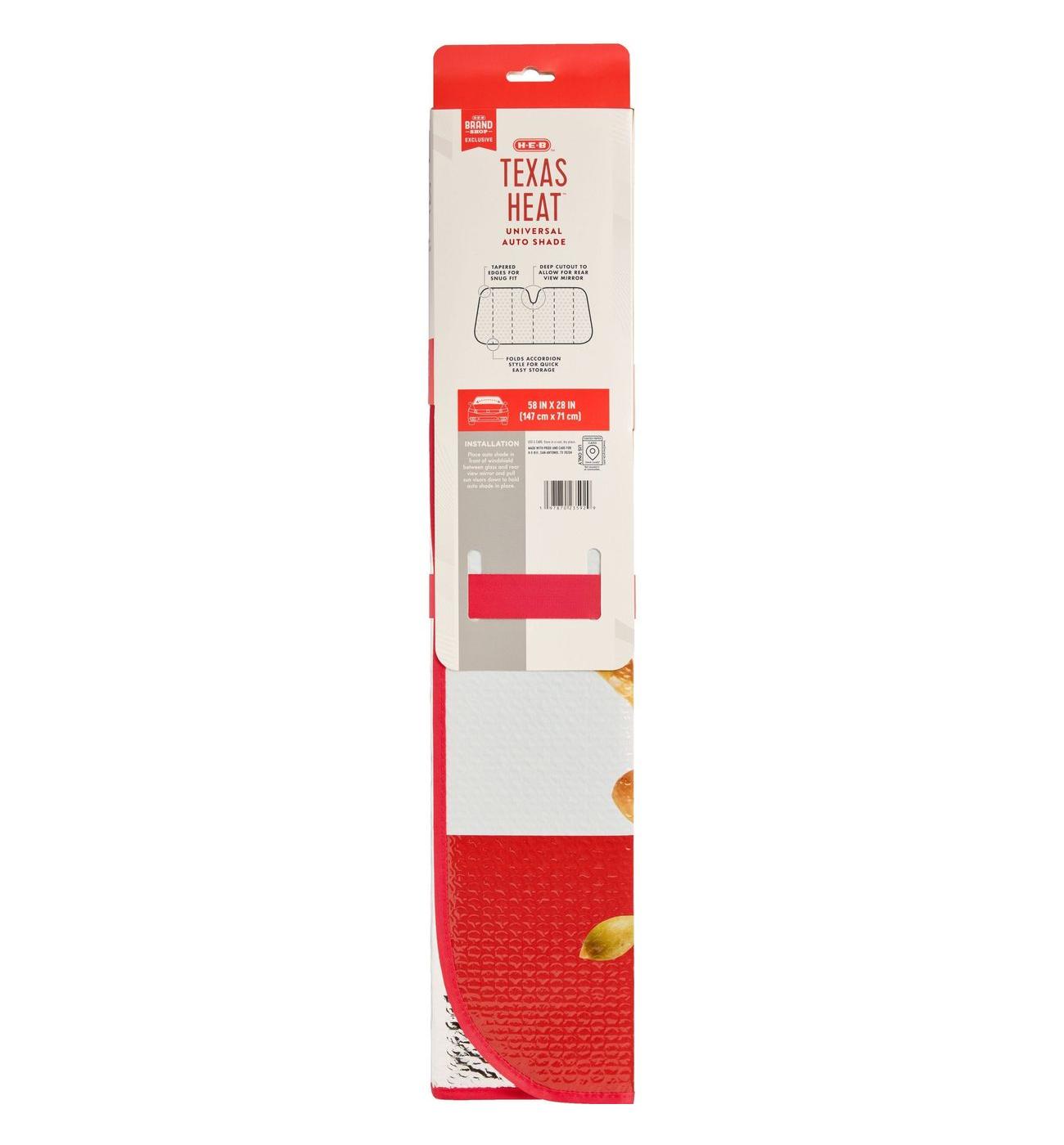 H-E-B Brand Shop Texas Heat Auto Sun Shade; image 2 of 2