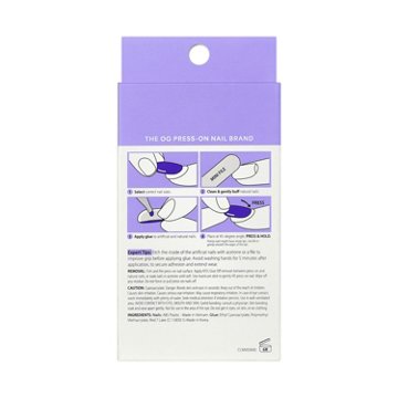 KISS CORE Color Nails - Dulcet (Pink Almond Medium Nails), 32 ct