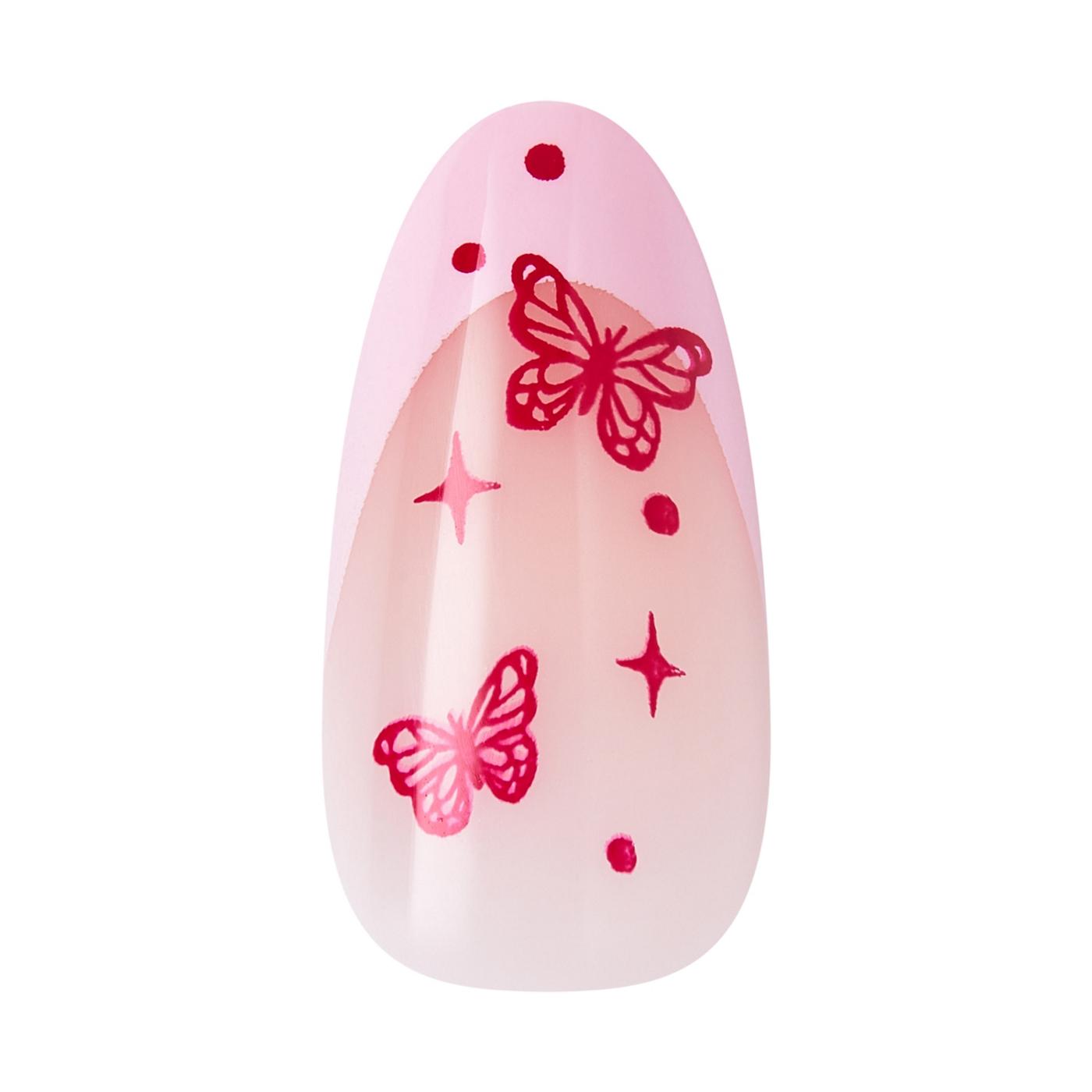 KISS CORE Design On Trend Nails - Signature (Pink Almond Medium Nails); image 5 of 9