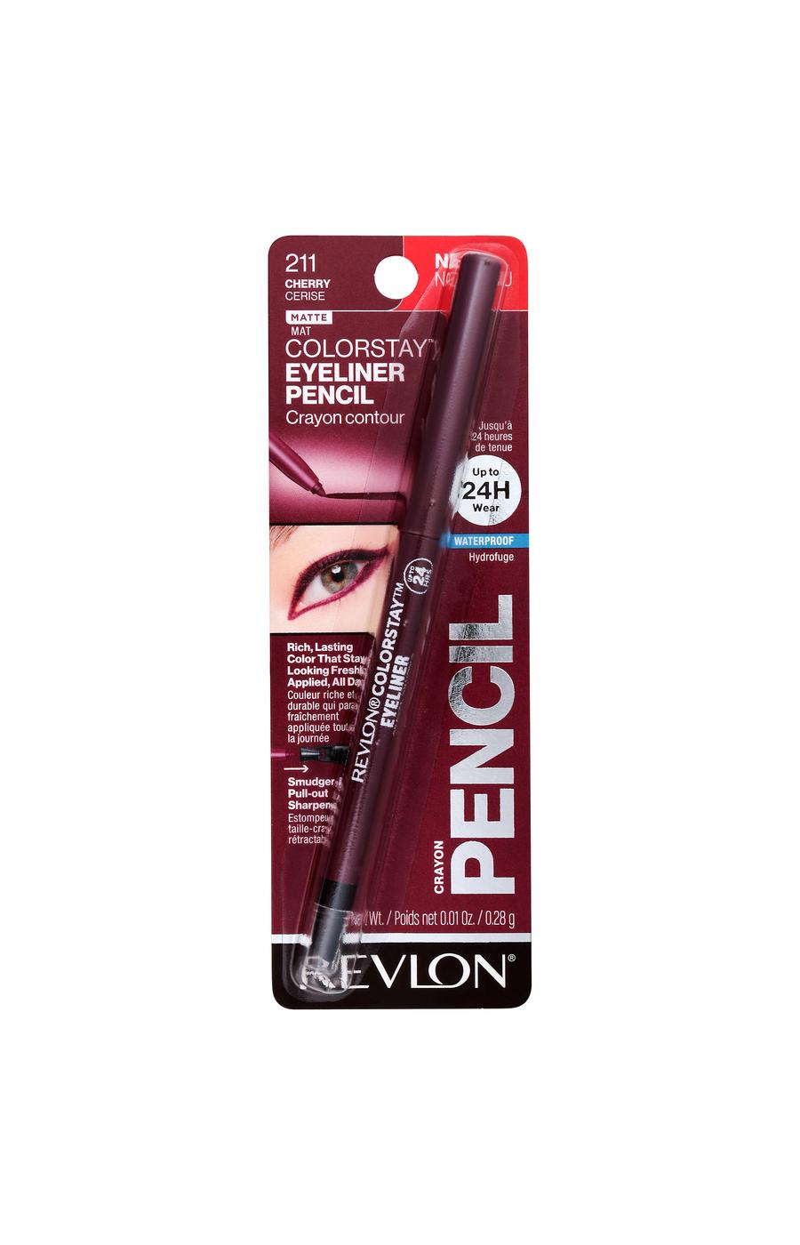 Revlon ColorStay Eyeliner Pencil - Cherry; image 1 of 2