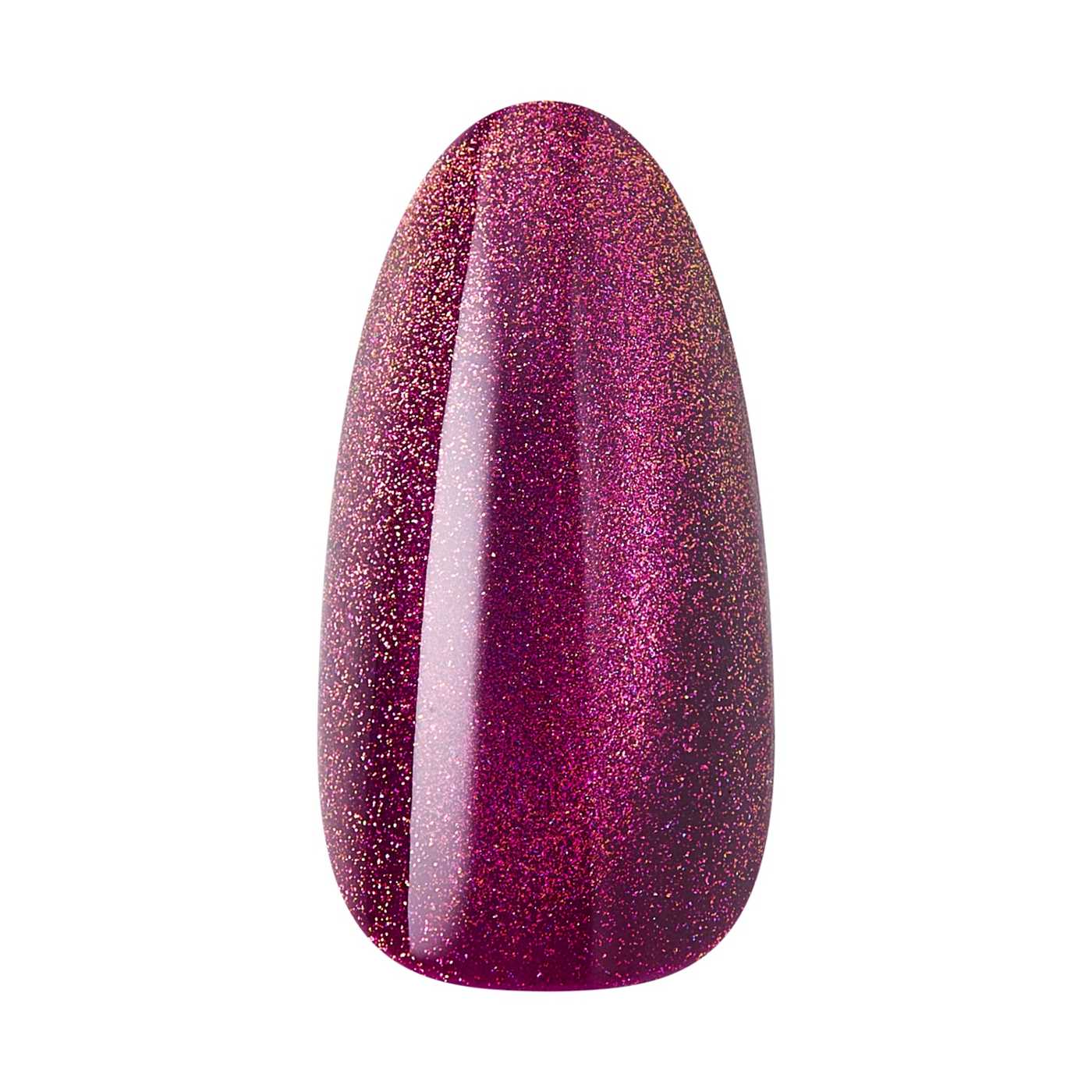 KISS CORE Magnetic Shimmer & Shine Nails - Glittering (Purple Almond Medium Nails); image 5 of 7