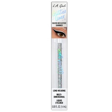 L.A. Girl Glitter Liquid Eyeliner - Silver Reflective Shimmer