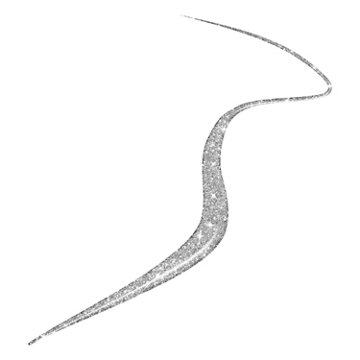 L.A. Girl Glitter Liquid Eyeliner - Silver Reflective Shimmer