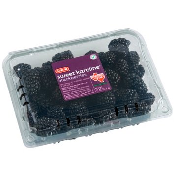 H-E-B Fresh Sweet Karoline Blackberries, 12 oz