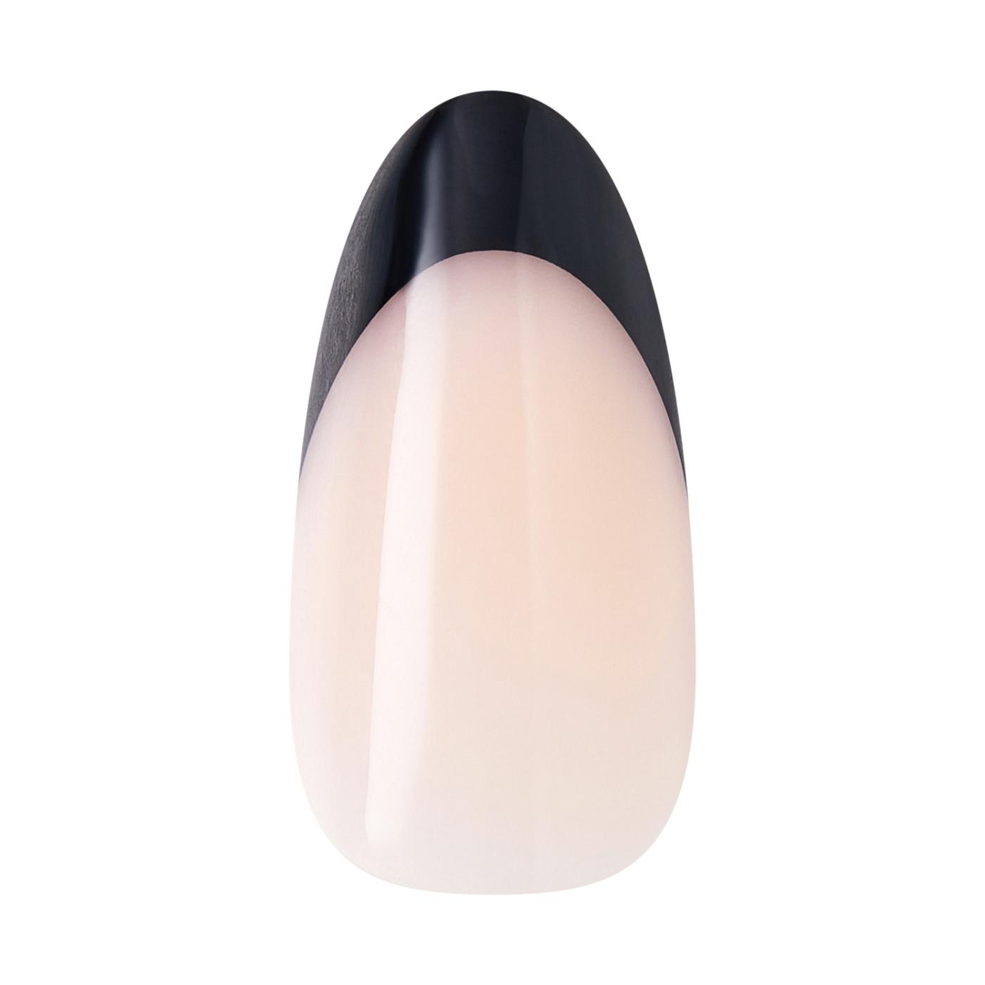 KISS CORE French Nails - Full Of Fun (Black Almond Medium Nails); image 6 of 7