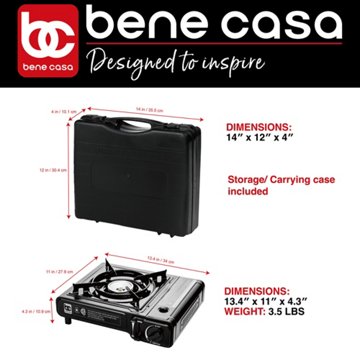 Bene Casa Tabletop Butane Burner