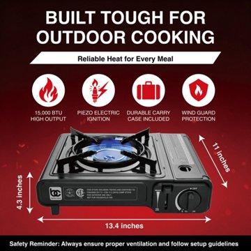 Bene Casa Tabletop Butane Burner