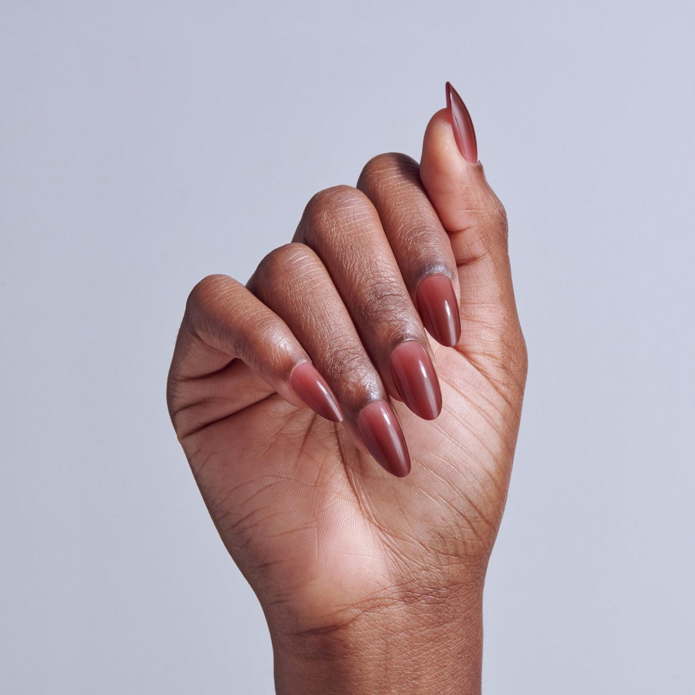 KISS CORE Color Nails - Pinot Noir (Red Almond Medium Nails); image 3 of 7