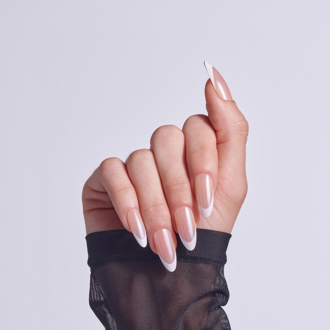 KISS CORE French Nails - Fascinating (White Almond Long Nails); image 3 of 7