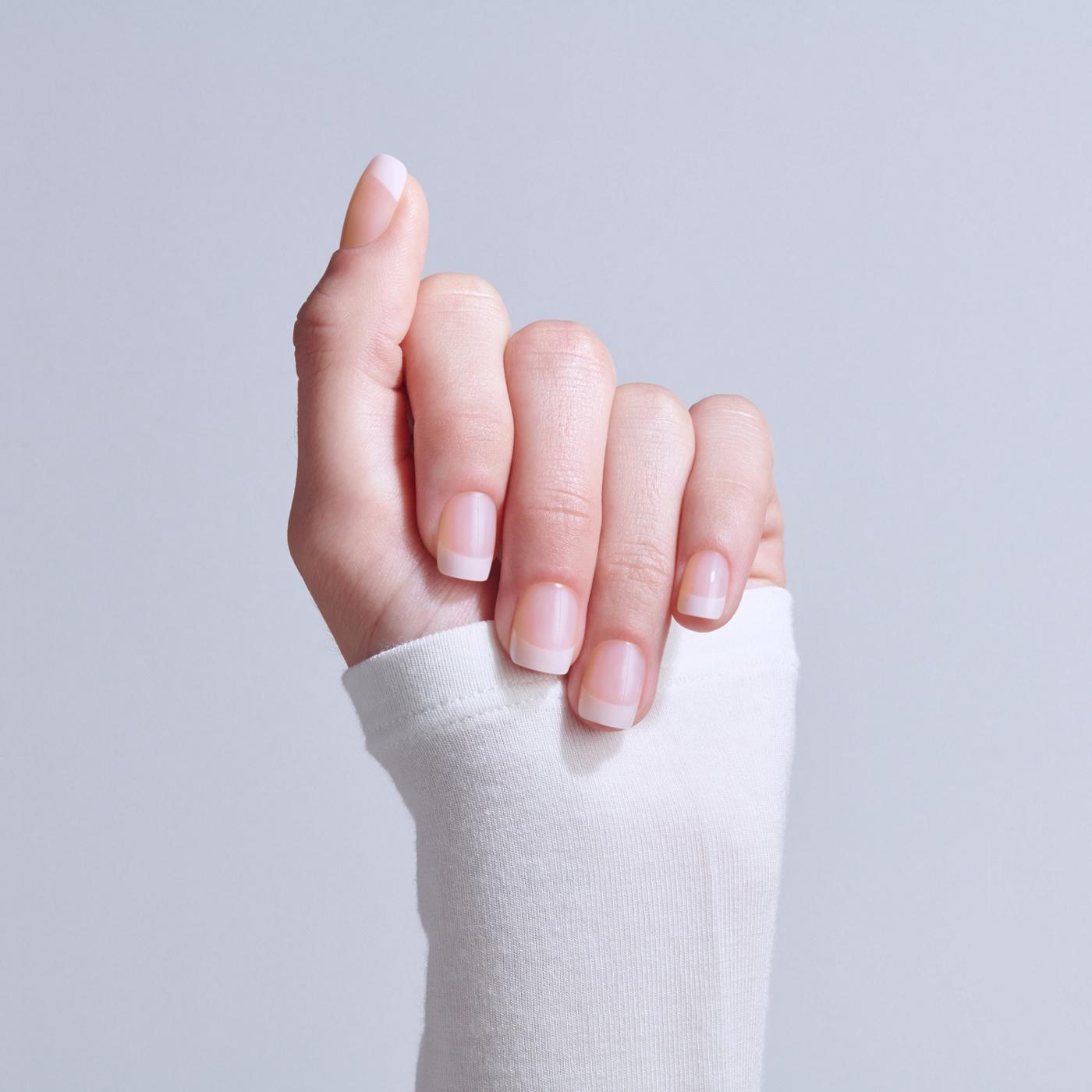 KISS CORE French Nails - Your Moment (Pink Squoval Real Short Nails); image 3 of 7