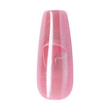 KISS GLAM Embellised Nails - Pink Sugar (Pink Coffin Long Nails), 32 ct