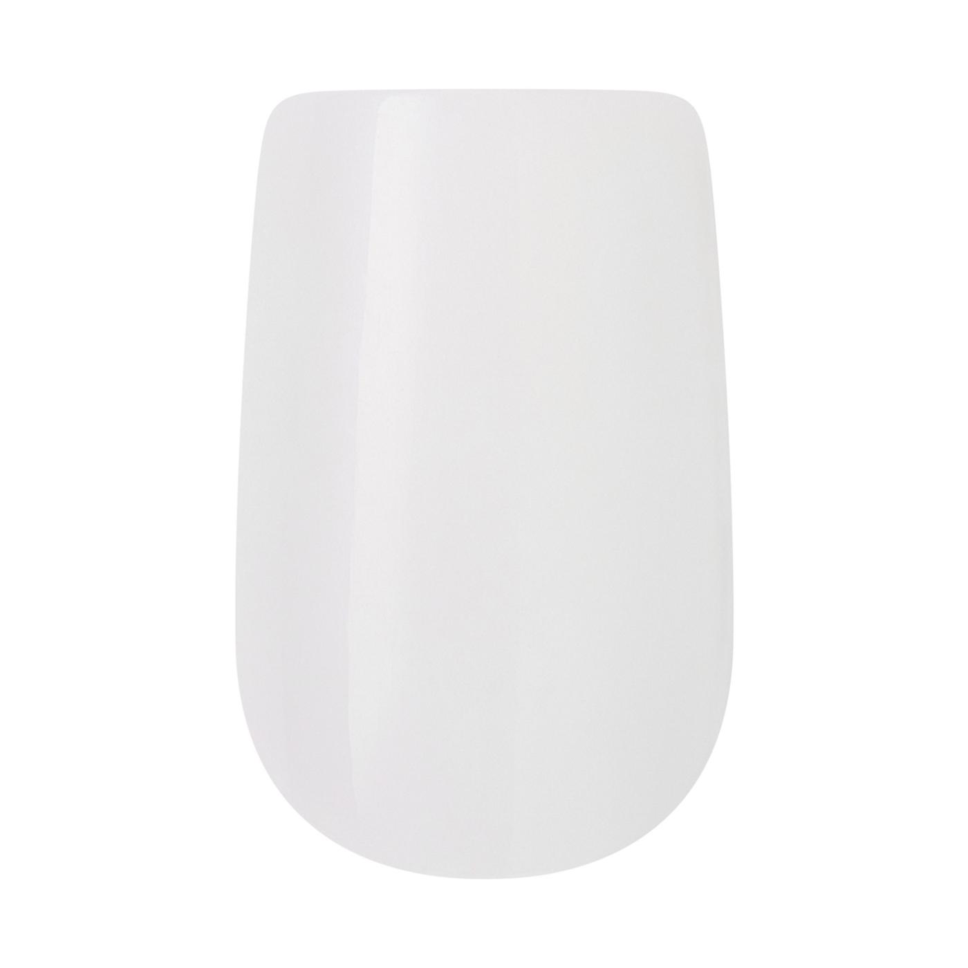 KISS Professional 140 Tips Full-Cover Nails - Ordinary Life (White Square Short Nails); image 6 of 7