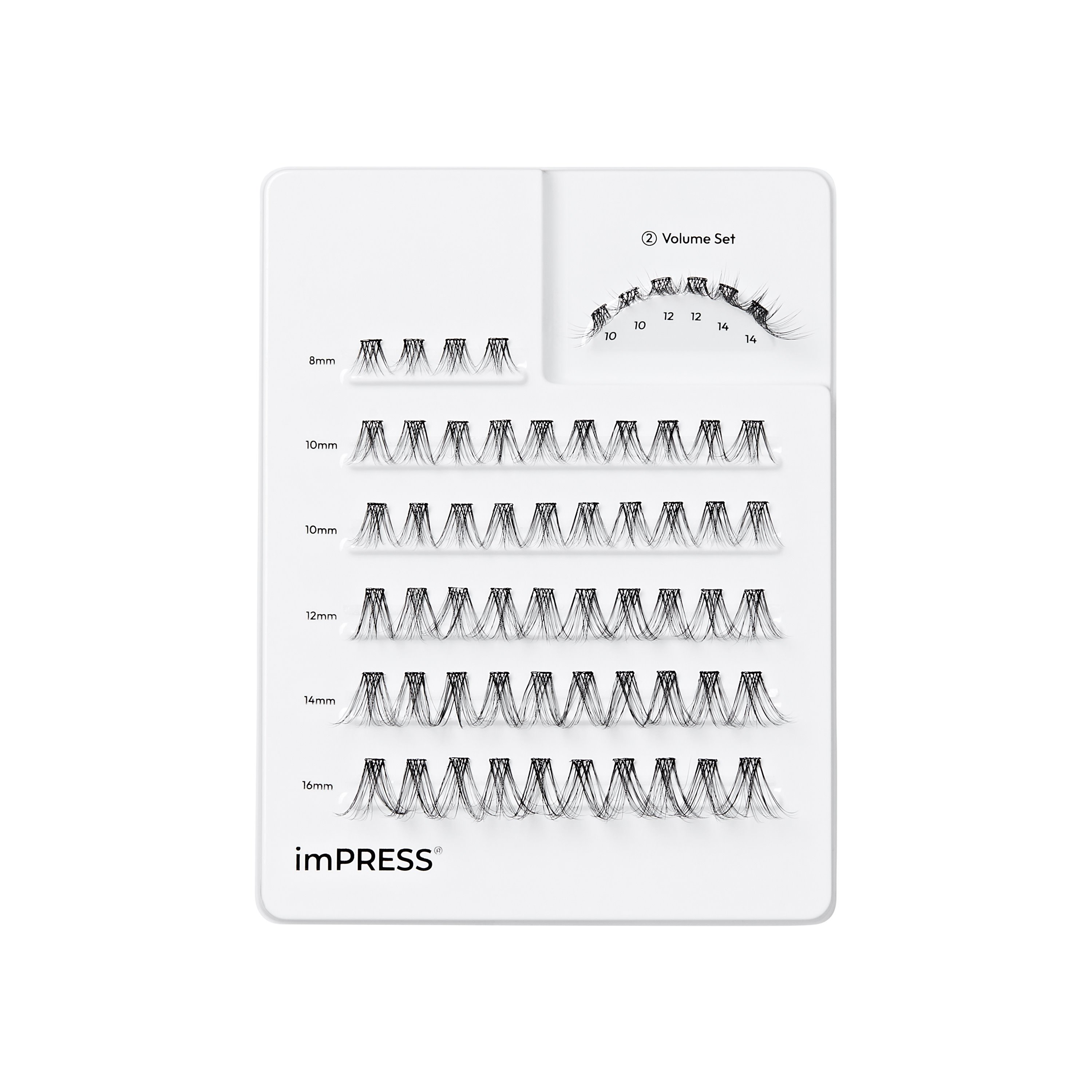 KISS imPress Individual Lashes Multipack - Classic Volume - Shop