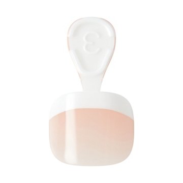 KISS CORE French Toenails - Two Of A Kind (White Squoval Short Toenails), 26 ct