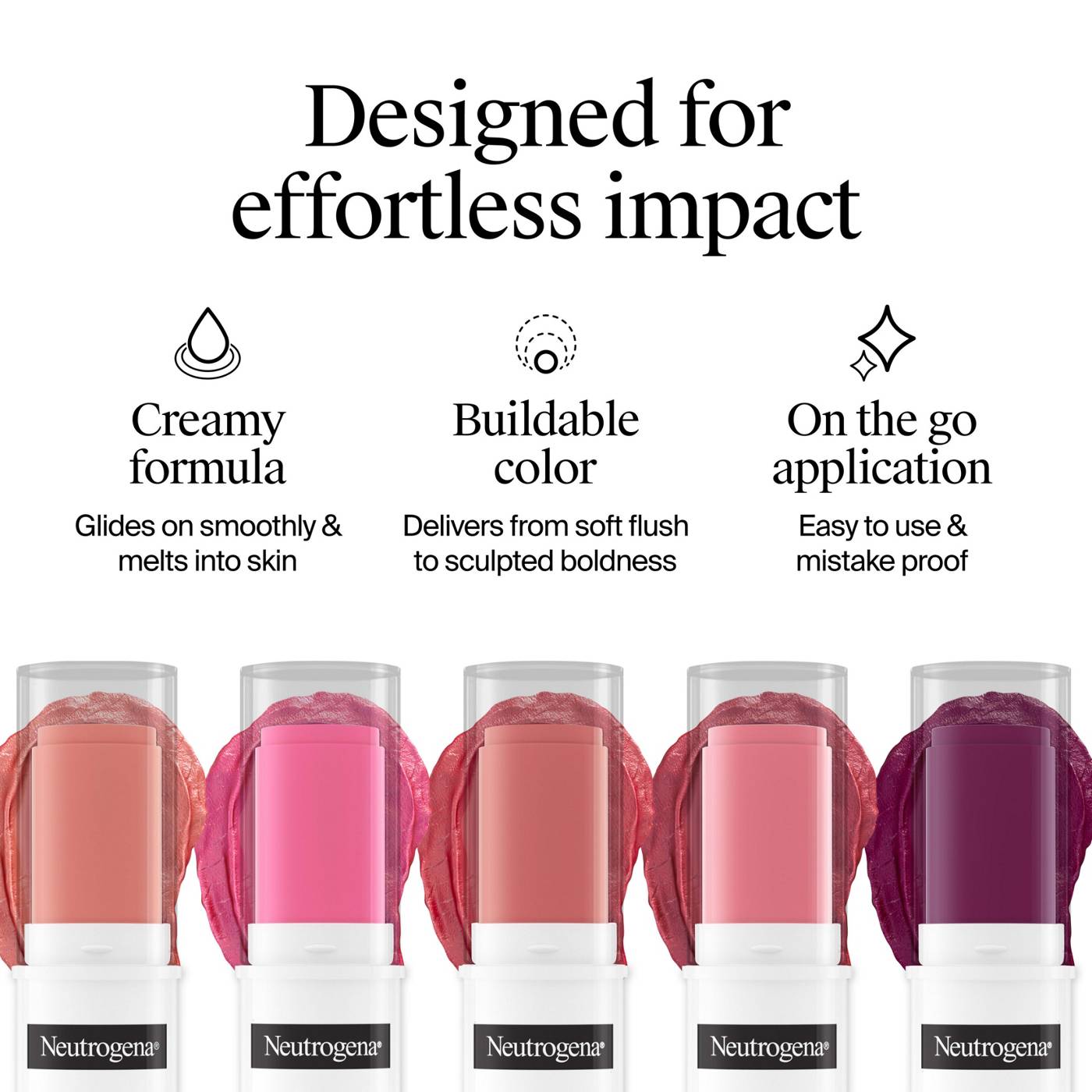 Neutrogena Healthy Glow Blush Stick - Soft Mauve; image 7 of 9