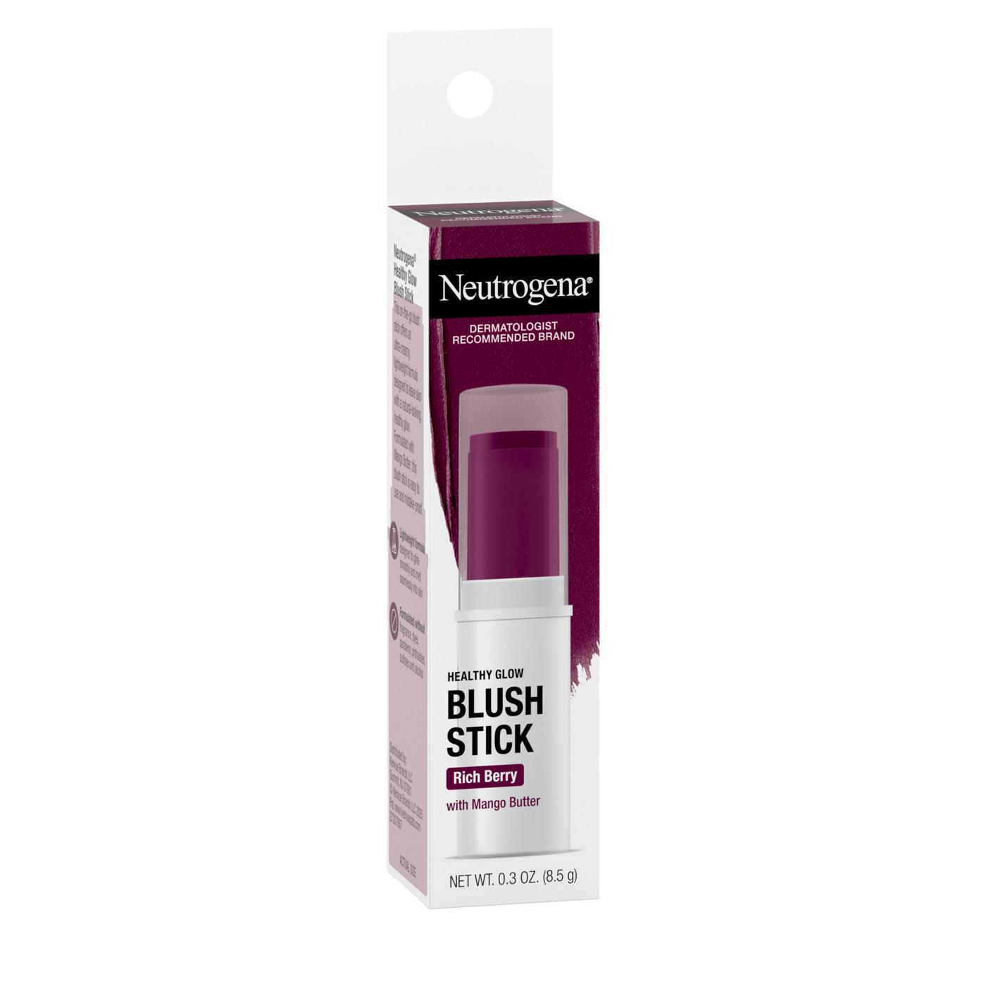 Neutrogena Healthy Glow Blush Stick - Rich Berry; image 2 of 5