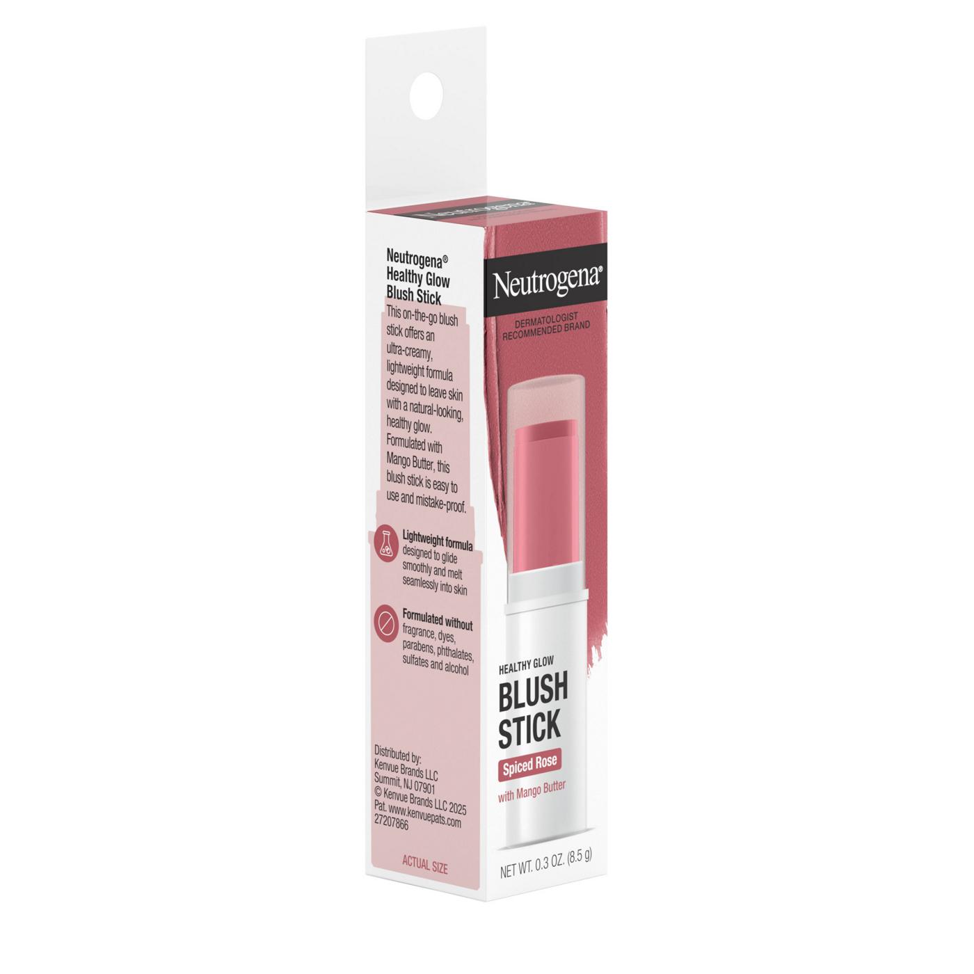 Neutrogena Healthy Glow Blush Stick - Spiced Rose; image 7 of 7