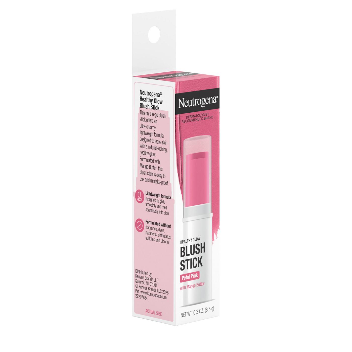 Neutrogena Healthy Glow Blush Stick - Petal Pink; image 7 of 7