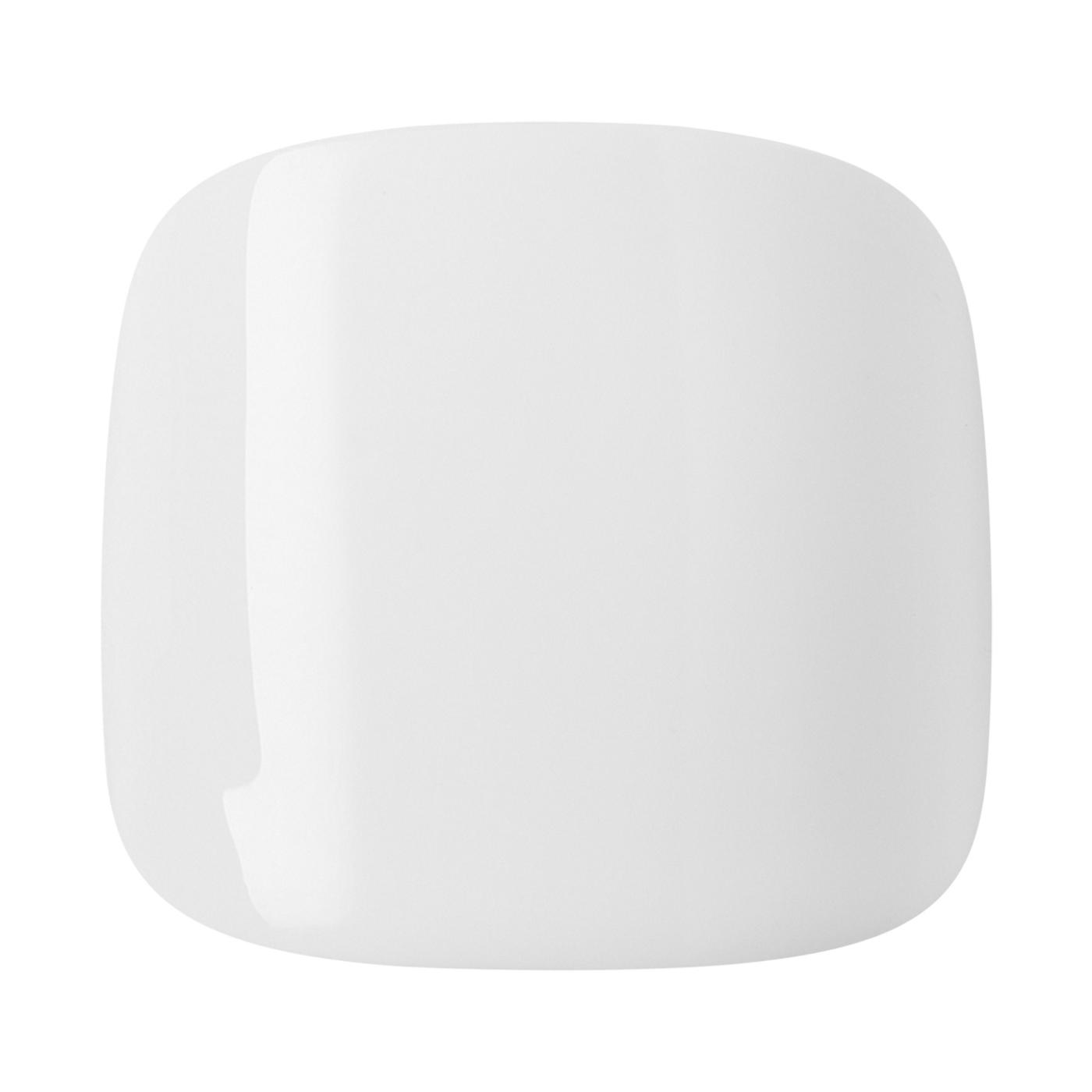 KISS CORE Color Pedicure - Toe-Tally Yours (White Squaoval Short Toenails); image 7 of 7