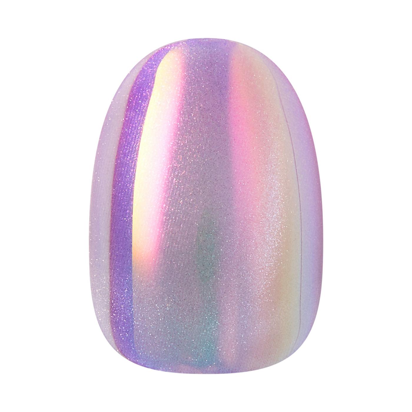 KISS GLAM Embellished Nails - One N Only (Pink Round Short Nails); image 3 of 7