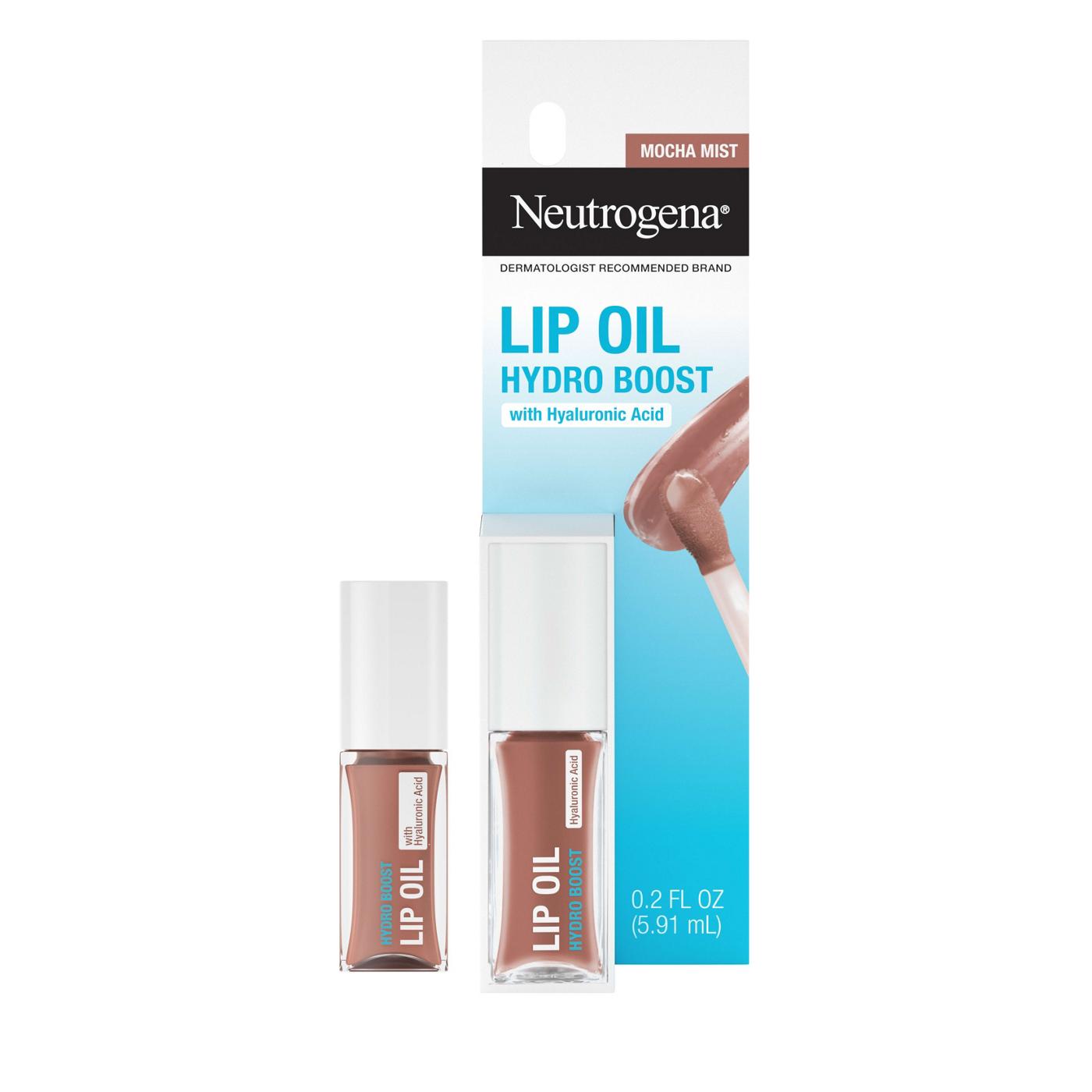 Neutrogena Hydro Boost Lip Oil - Mocha Mist; image 1 of 4