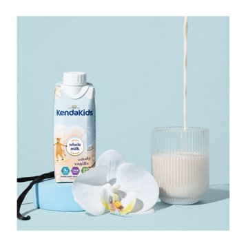 Kendakids Complete Nutrition Shake - Velvety Vanilla, 8 oz Bottles, 6 pk