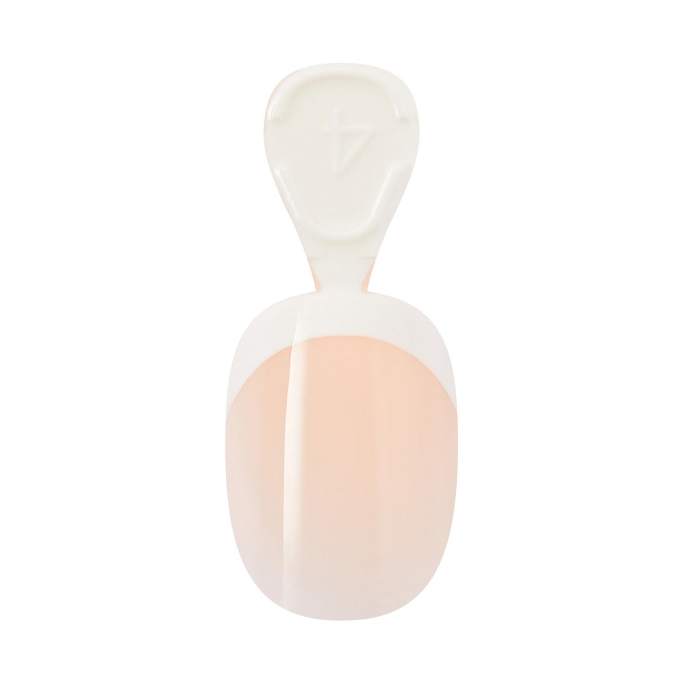 KISS CORE French Nails - Perfection (White Squoval Petite Nails); image 7 of 8