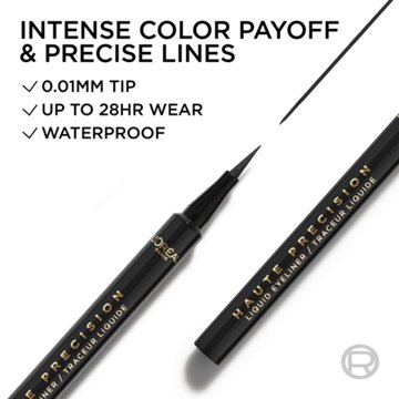 L'Oréal Paris Haute Precision Liquid Eyeliner - Black Silk