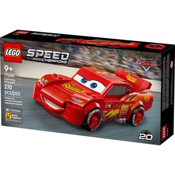 LEGO Speed Champions Lightning McQueen Building Set, 270 pc