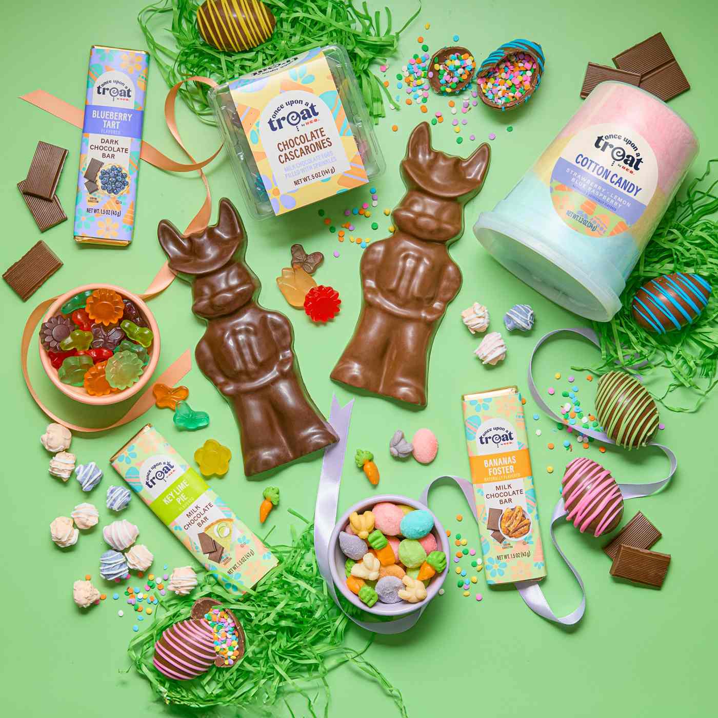 Once Upon a Treat by H-E-B Milk Chocolate Cascarones Easter Eggs Filled with Sprinkles, 4 ct; image 8 of 13