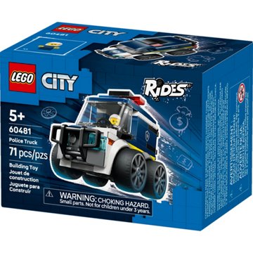 LEGO City Rides Police Truck Building Set, 71 pc