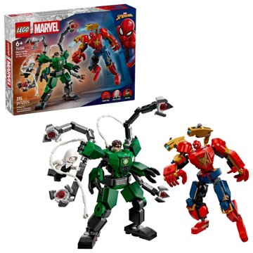 LEGO Super Heroes Mech Battle: Spider-Man vs. Doc Ock Building Set, 315 pc