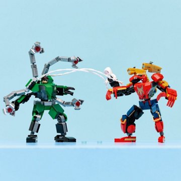 LEGO Super Heroes Mech Battle: Spider-Man vs. Doc Ock Building Set, 315 pc