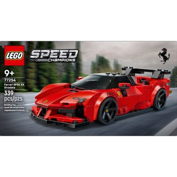 LEGO Speed Champions Ferrari SF90 XX Stradale Sports Car Building Set, 339 pc