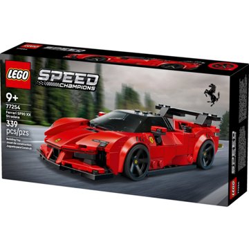 LEGO Speed Champions Ferrari SF90 XX Stradale Sports Car Building Set, 339 pc